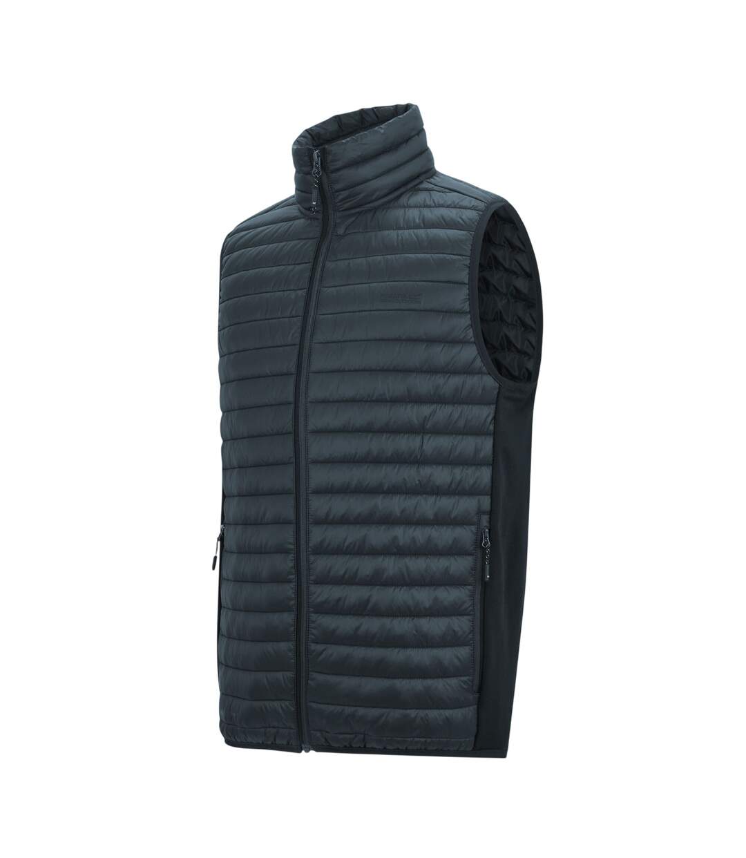 Doudoune Hybride Matelassée Andreson Homme Gris Foncé Noir Regatta-3