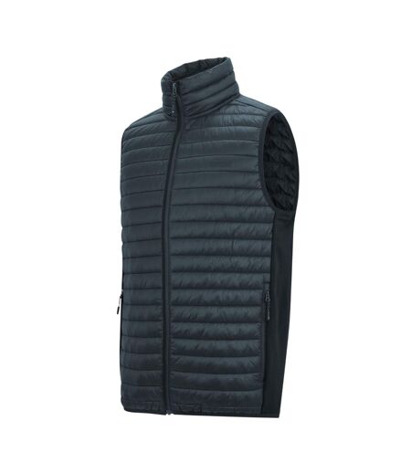Doudoune Hybride Matelassée Andreson Homme Gris Foncé Noir Regatta