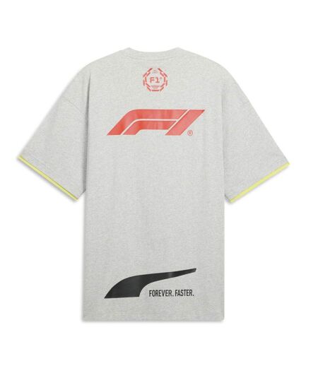 T-Shirt gris homme puma racing - l