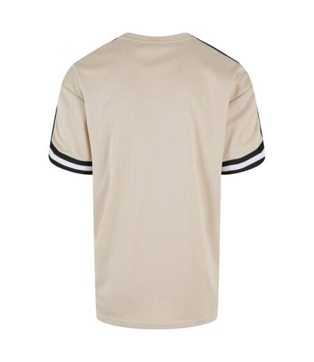 T-shirt Motif/style À Rayures Homme Blanc Cassé Urban Classics