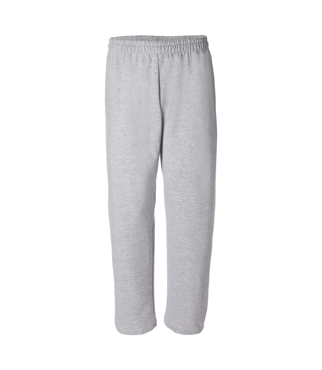 Mens Heavy Blend Open Bottom Sweatpant / Jogging Pants Sport Grey Gildan-1