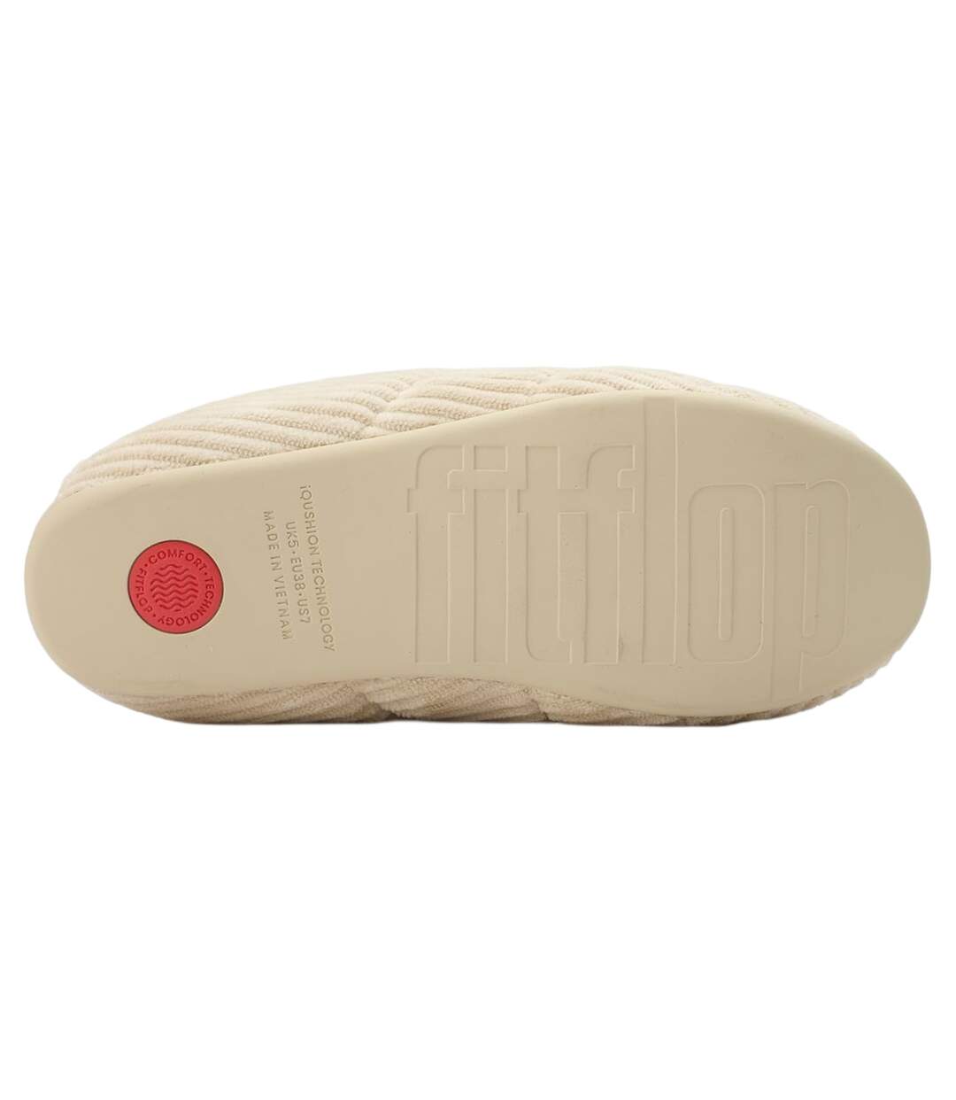 Chaussons Chrissie Femme Blanc Cassé FitFlop-2