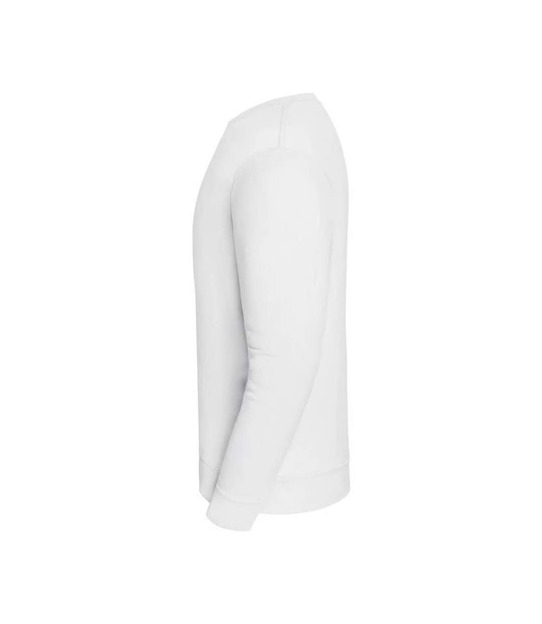 Sweat Uni Col Ars-du-cou Iconic Premium Homme Blanc Fruit Of The Loom-3