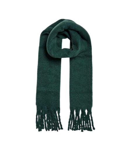 Écharpe Motif/style Frange Femme Taille Unique Vert Randonnée Pieces