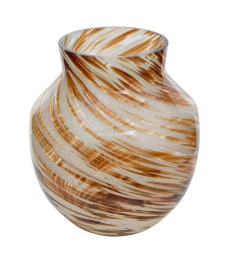 Vase Déco en Verre Arvo 19cm Multicolore