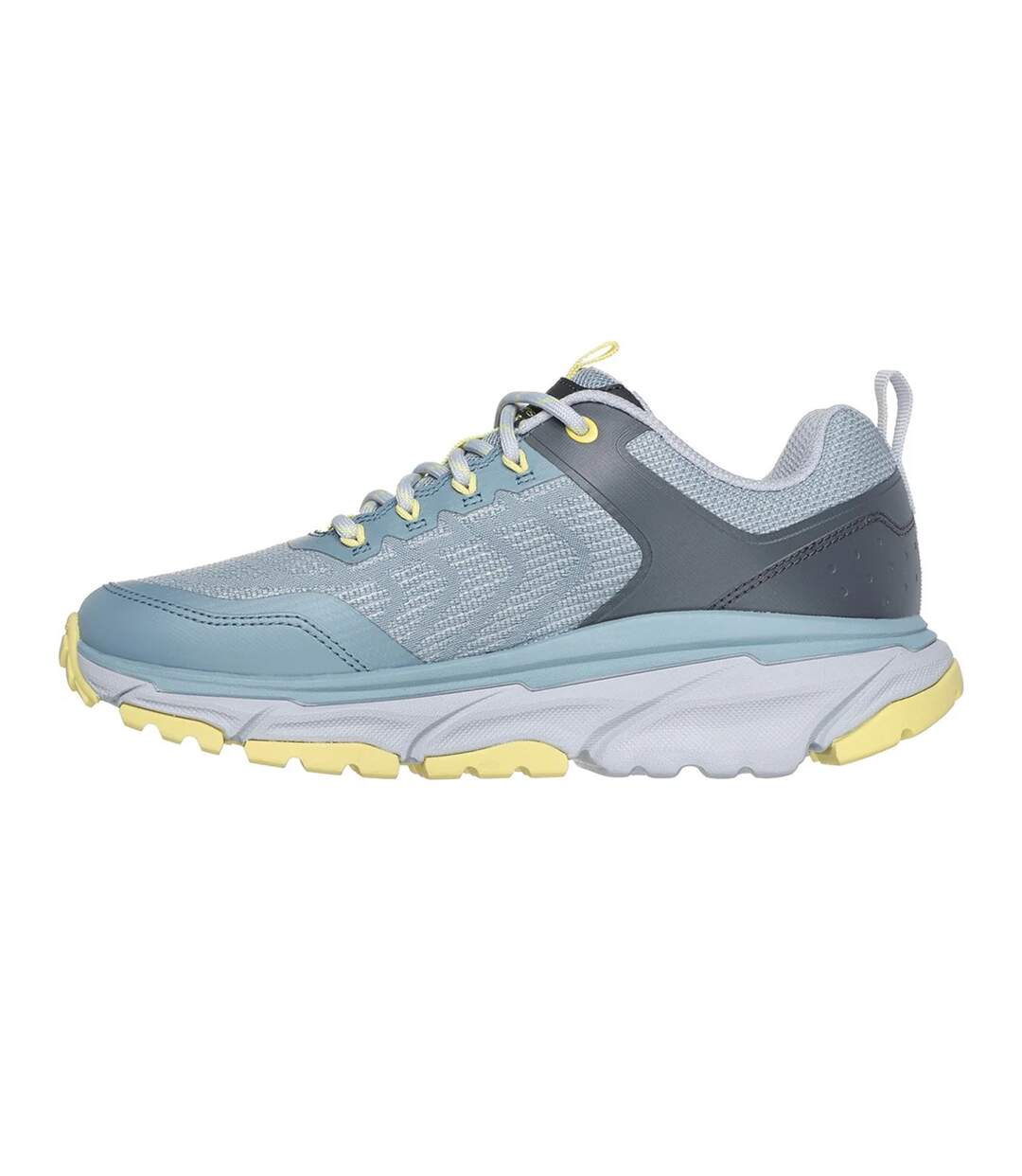 Womens/ladies d´lux journey marigold trainers blue/yellow Skechers-2