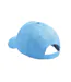 Childrens/kids original 5 panel cap sky blue Beechfield-2