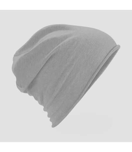 Beechfield Unisex Plain Jersey Beanie Hat (White) - UTRW4077