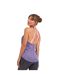 Débardeur double bretelles femme violet chiné Tri Dri