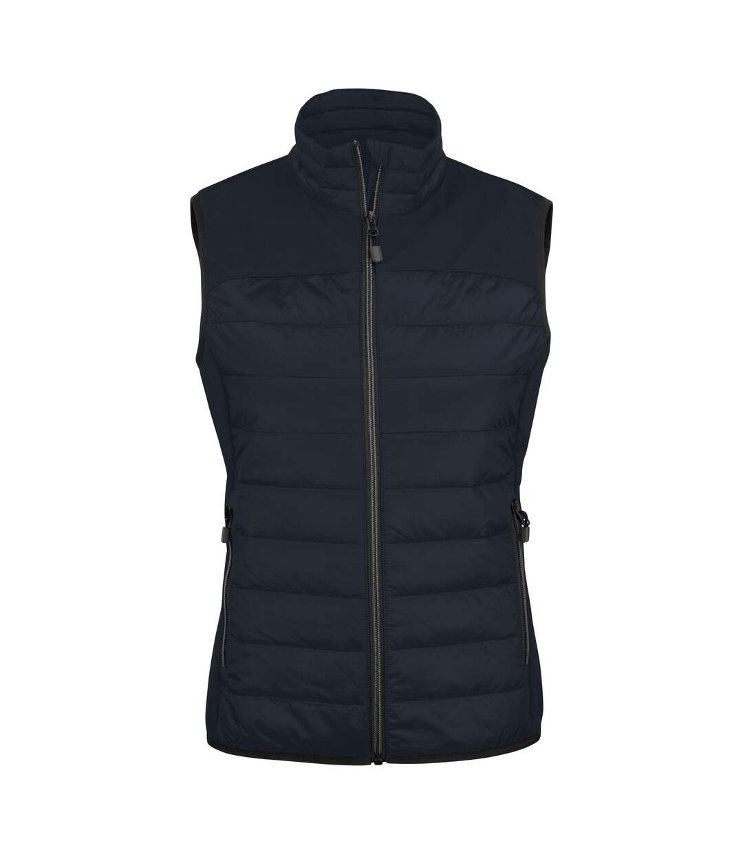 Womens/ladies Expedition Gilet Dark Navy Printer-2