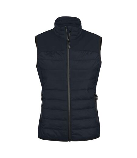 Womens/ladies Expedition Gilet Dark Navy Printer