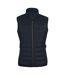 Womens/ladies Expedition Gilet Dark Navy Printer-2