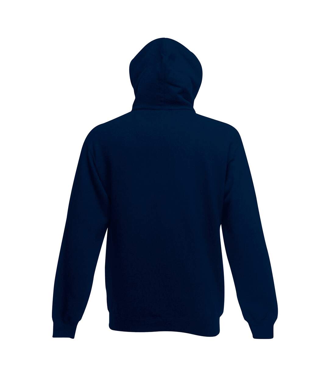 Fruit Of The Loom Mens Hooded Sweatshirt Jacket (Deep Navy) - UTBC1369-2