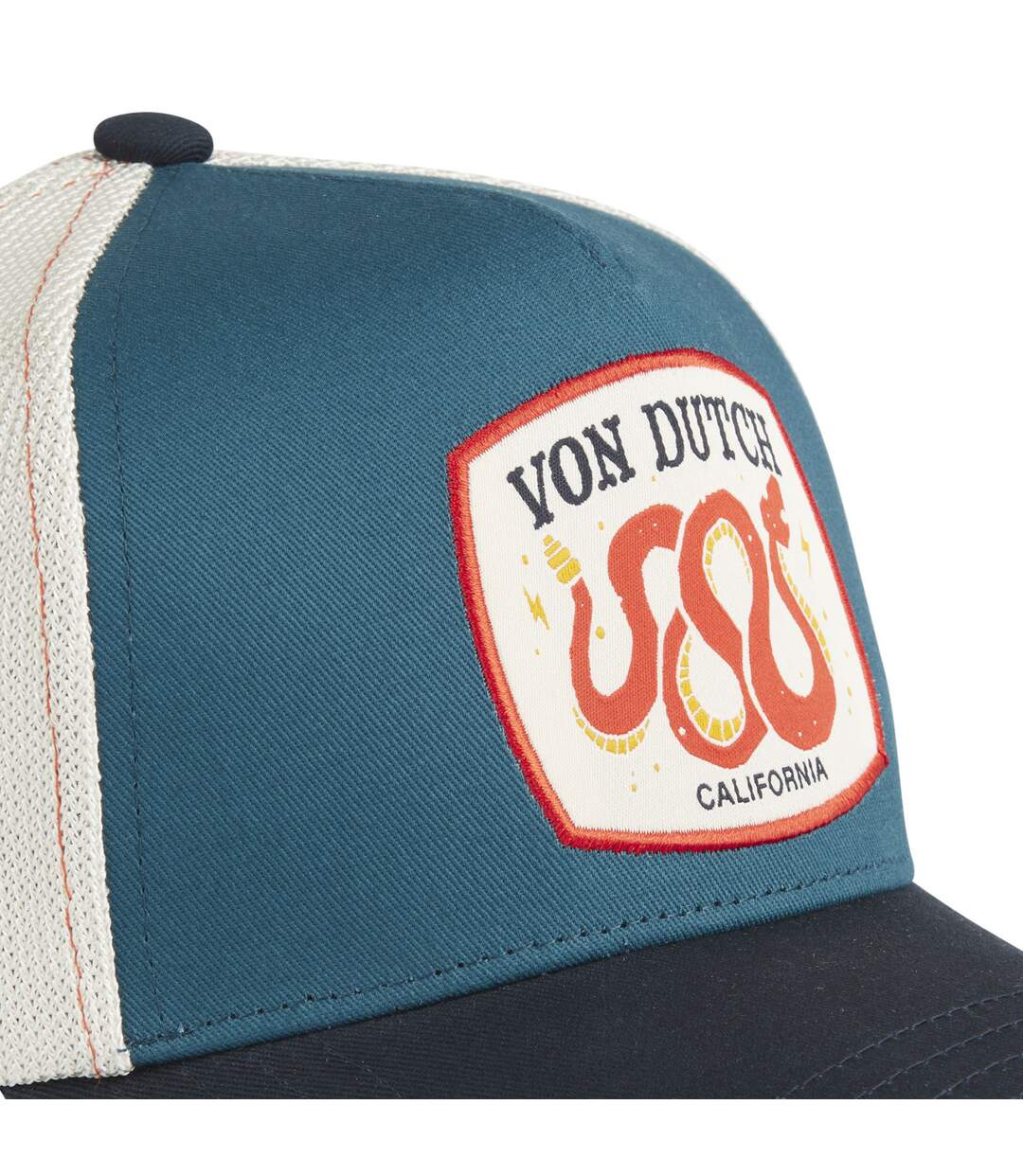 Casquette baseball premium avec filet en sergé de coton Wild Snake Vondutch-3