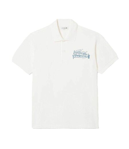 Polo Manches Courtes L.12.12 Homme Crème Lacoste