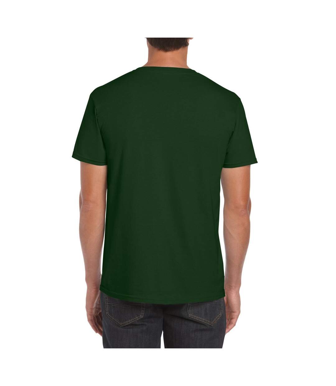 T-shirt manches courtes softstyle homme forêt Gildan