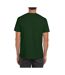 Mens soft style ringspun t shirt forest Gildan