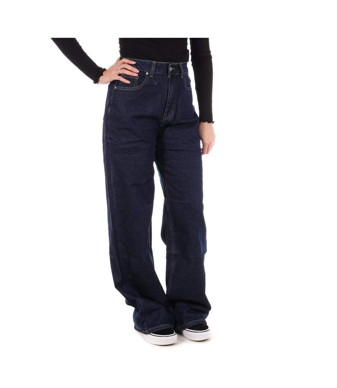 Jean bleu brut femme monday premium t-92-1