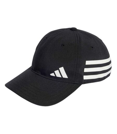 Casquette De Baseball Motif/style 3 Rayures Adulte Noir Adidas