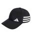 Casquette De Baseball Motif/style 3 Rayures Adulte Noir Adidas-1