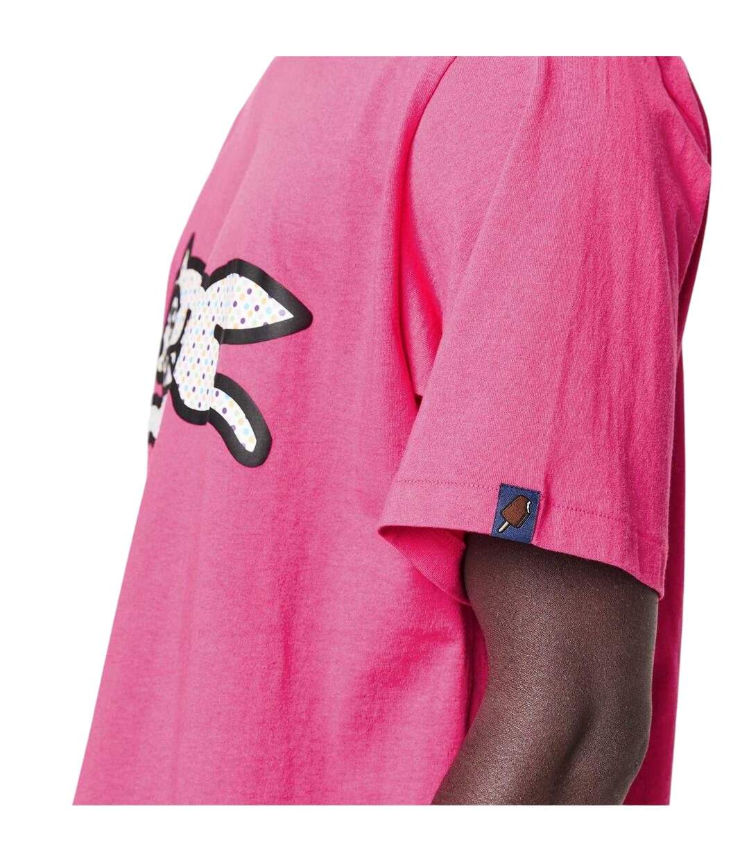 T-shirt Motif/style Chien Homme Rose ICECREAM-3
