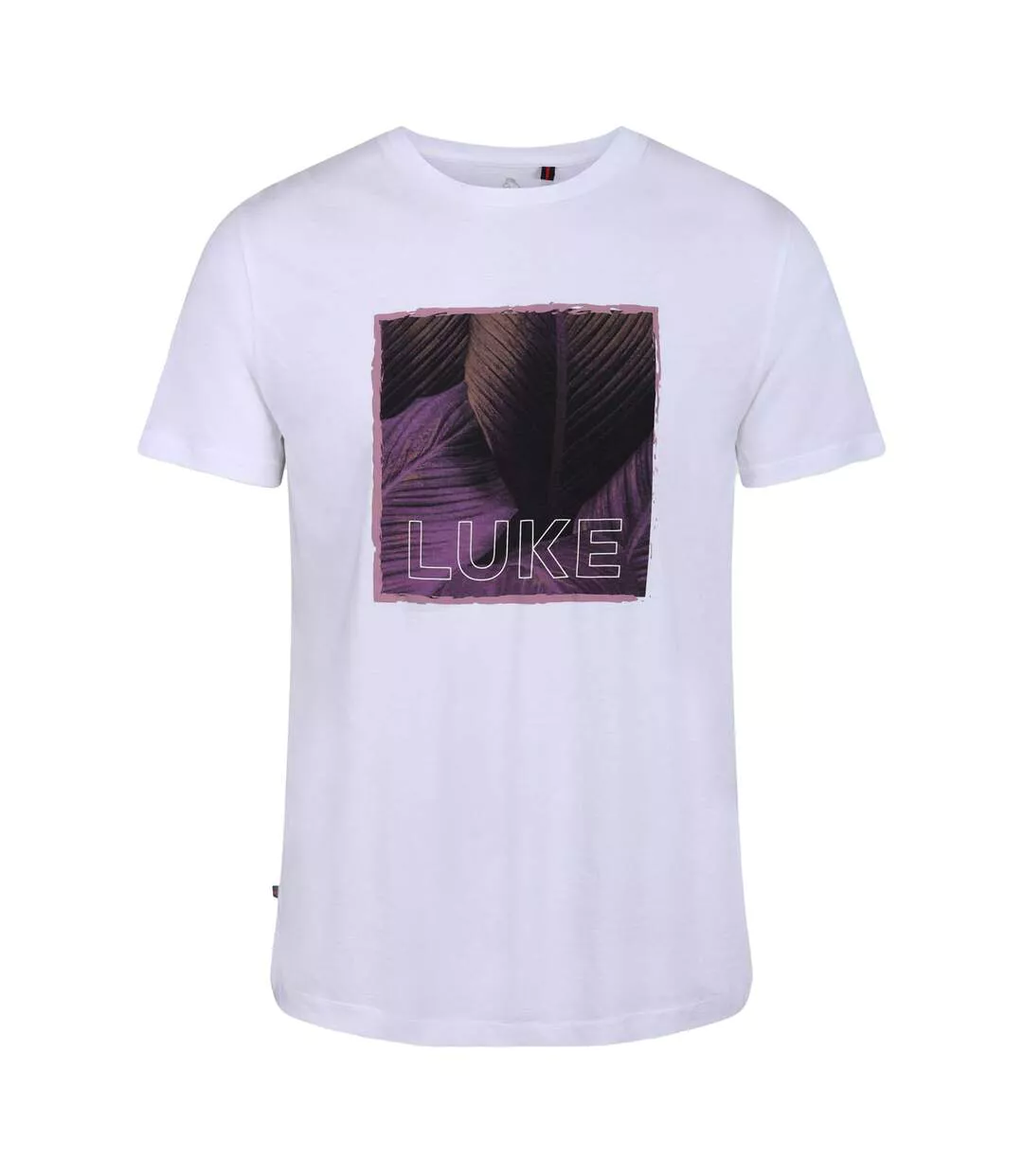 T-shirt Style Imprimé Feuille Cogolin Homme Blanc Luke 1977-1
