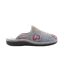 Chaussons Mules Love Femme Gris Lunar-3