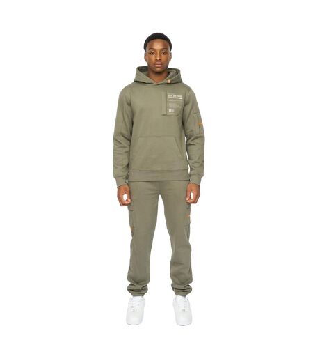 Mens Adamsberg Jogging Bottoms Dark Olive Duck And Cover