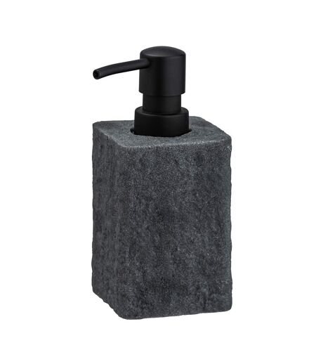 Distributeur de savon design pierre Villata - Gris anthracite