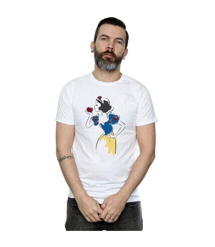 Disney Princess - T-shirt SNOW WHITE APPLE GLITTER - Homme (Blanc) - UTBI44204