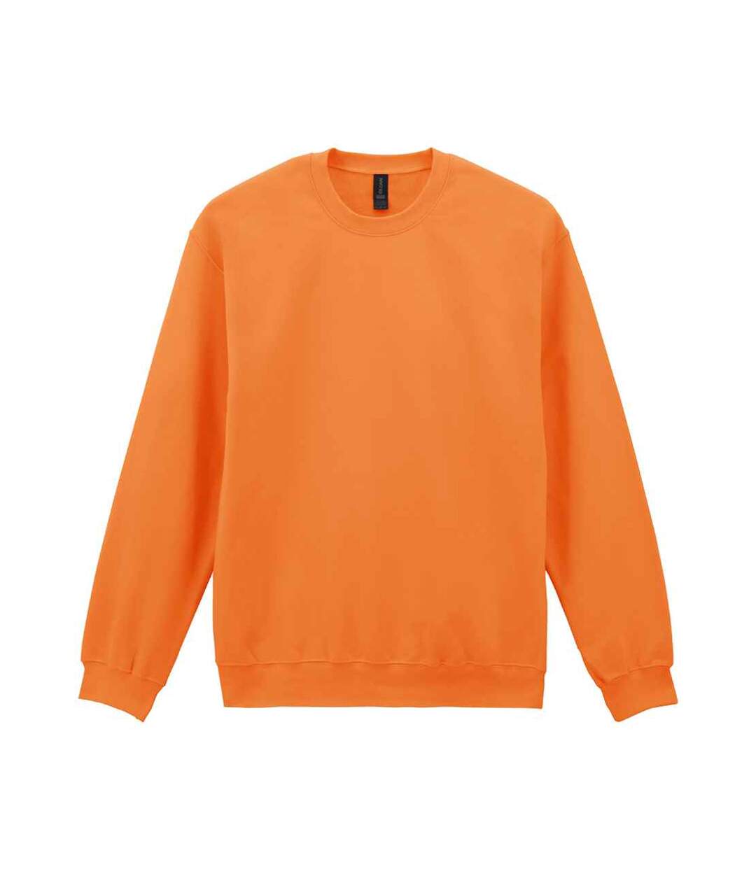 Mens softstyle midweight sweatshirt tangerine Gildan-1