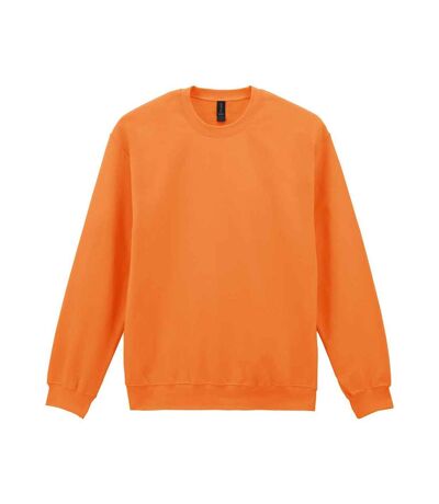 Mens softstyle midweight sweatshirt tangerine Gildan