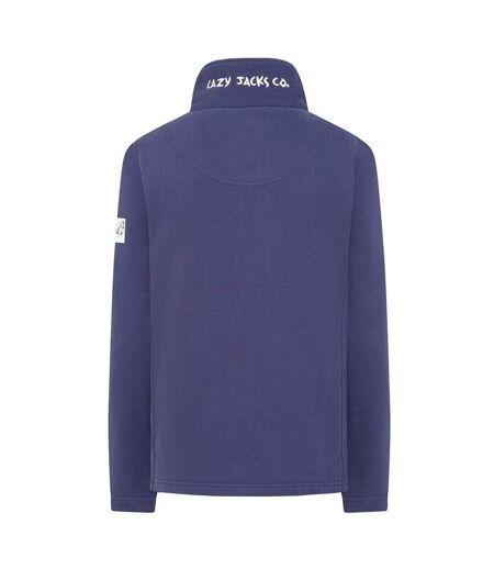Sweat Motif/style Logo Femme Lilas Foncé Lazy Jacks