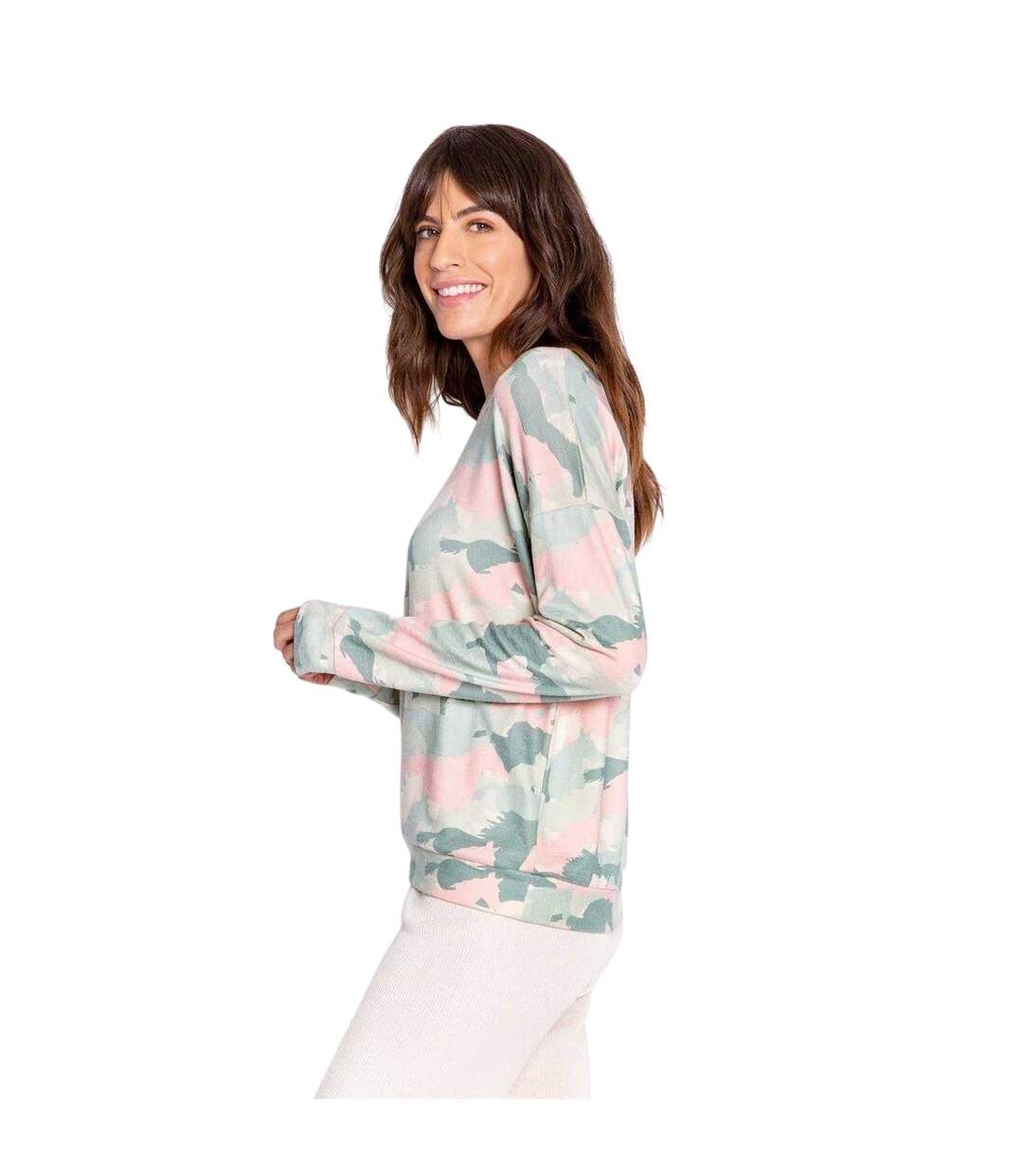 Womens/ladies Horse T-shirt Multicoloured PJ Salvage-3