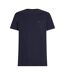 T-shirt Motif/style Logo Brodé Homme Rose Foncé Violet Tommy Hilfiger-2