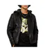 Veste en cuir noire homme kaporal kp luine-1