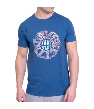 T-shirt Ss24 Homme Bleu Foncé Lambretta