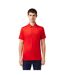 Polo Motif/style Crocodile Homme Rouge Bleu Marine Lacoste-1