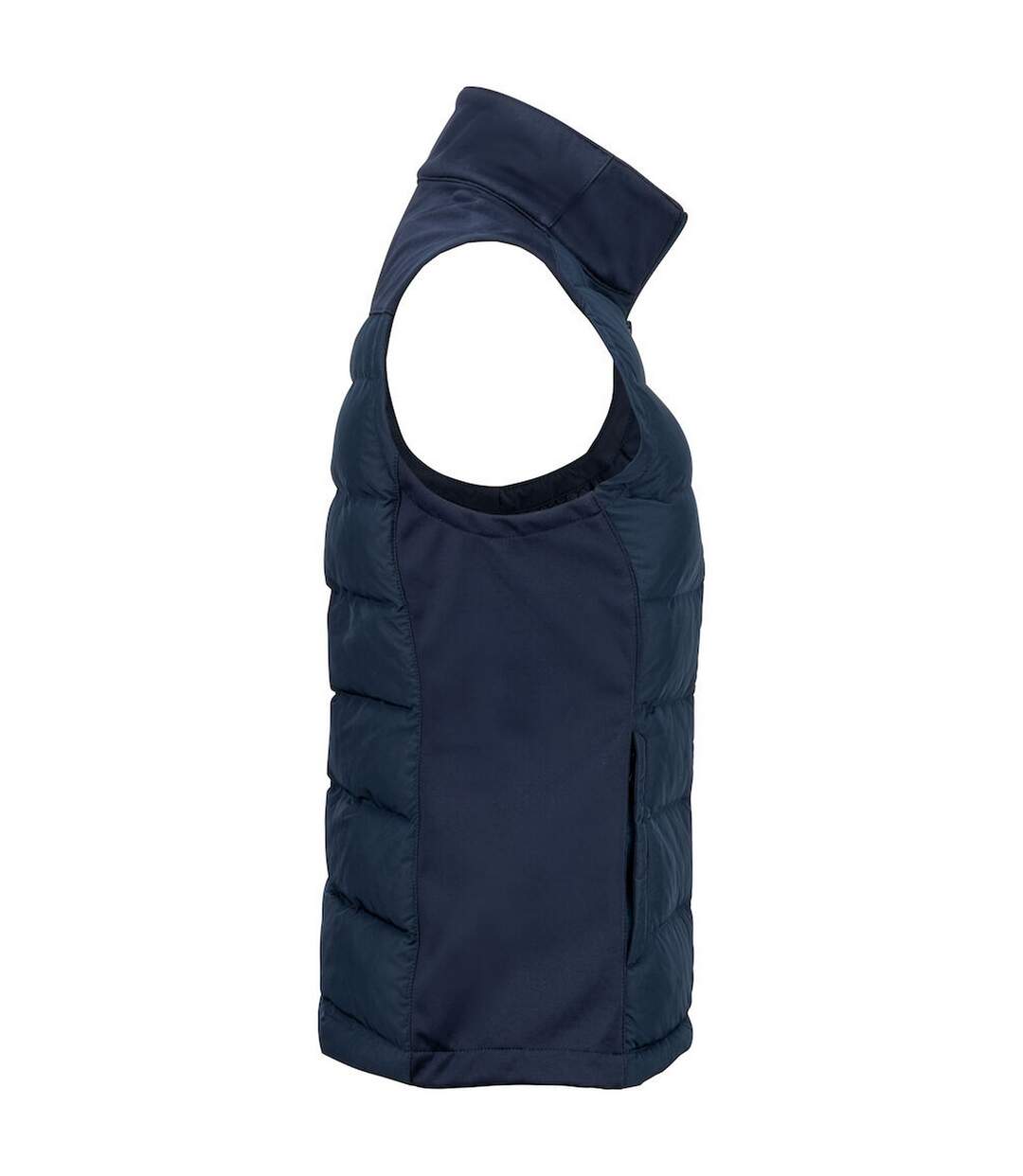 Womens/ladies Oak Harbor Body Warmer Dark Navy Cutter & Buck-4