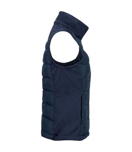 Womens/ladies Oak Harbor Body Warmer Dark Navy Cutter & Buck