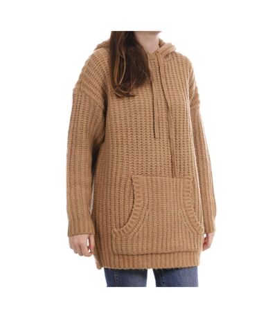 Pull Beige à capuche Femme Noisy May Robbie - S