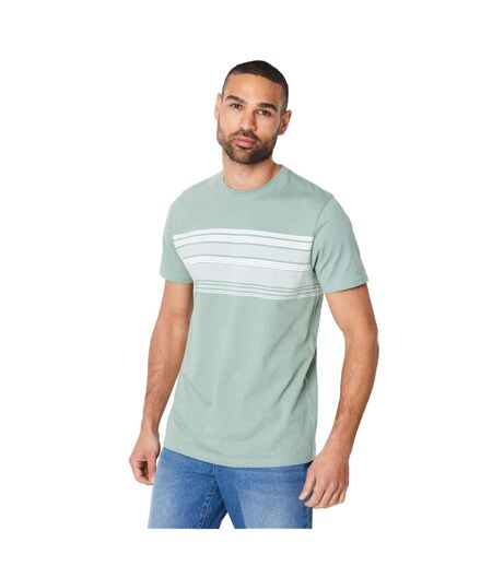 T-shirt Homme Vert Kaki Maine