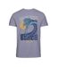 T-Shirt mauve homme jack & jones jortide - l-2