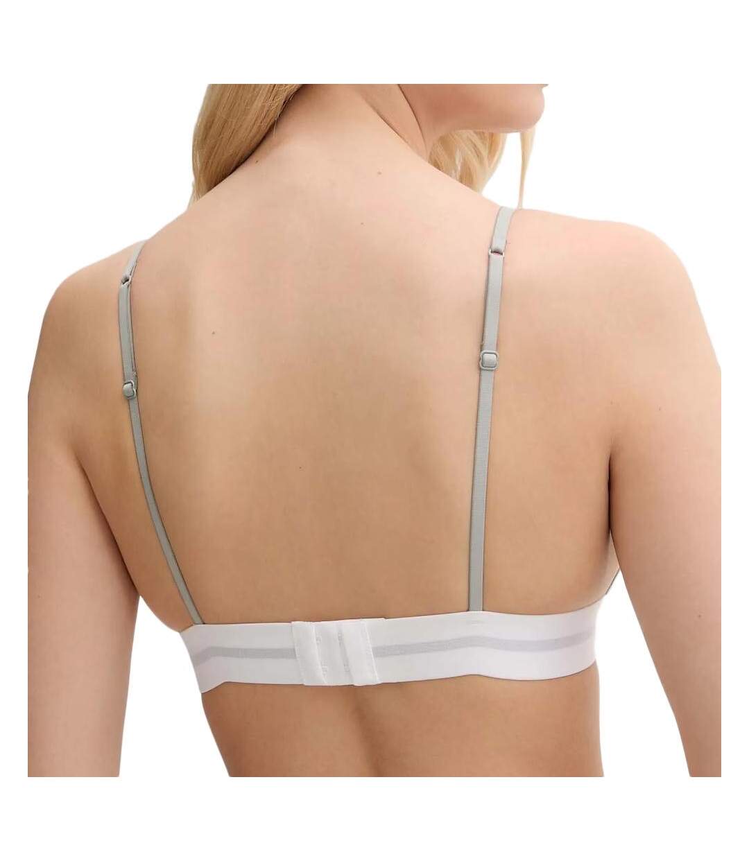 Soutien-Gorge gris femme calvin klein jeans unlined triangle - l-2