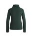 Womens/ladies Rib Knit Regular Raglan Pullover Green Boss-2
