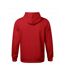 Sweat À Capuche Break Homme Rouge Malfini-2