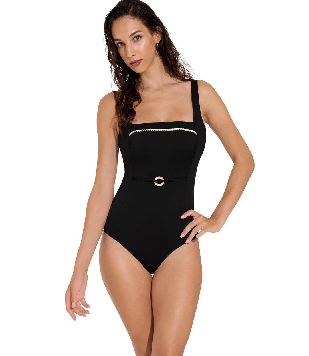 Maillot une pièce préformé shapewear sans armatures Union Island Lisca-1