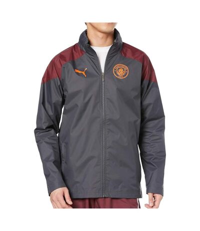 Veste imperméable Gris Homme Manchester City 2023/24 - L