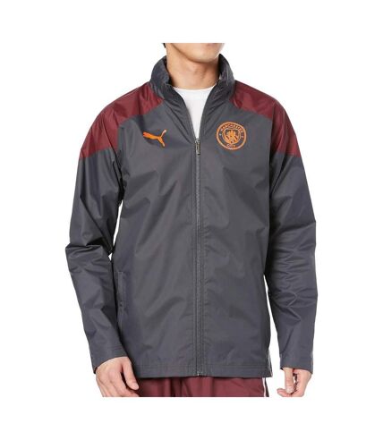 Veste imperméable Gris Homme Manchester City 2023/24 - L