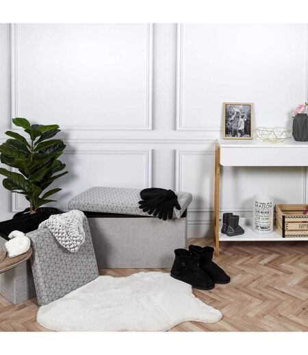Banc de rangement pliable Mobiliers Design  à motifs